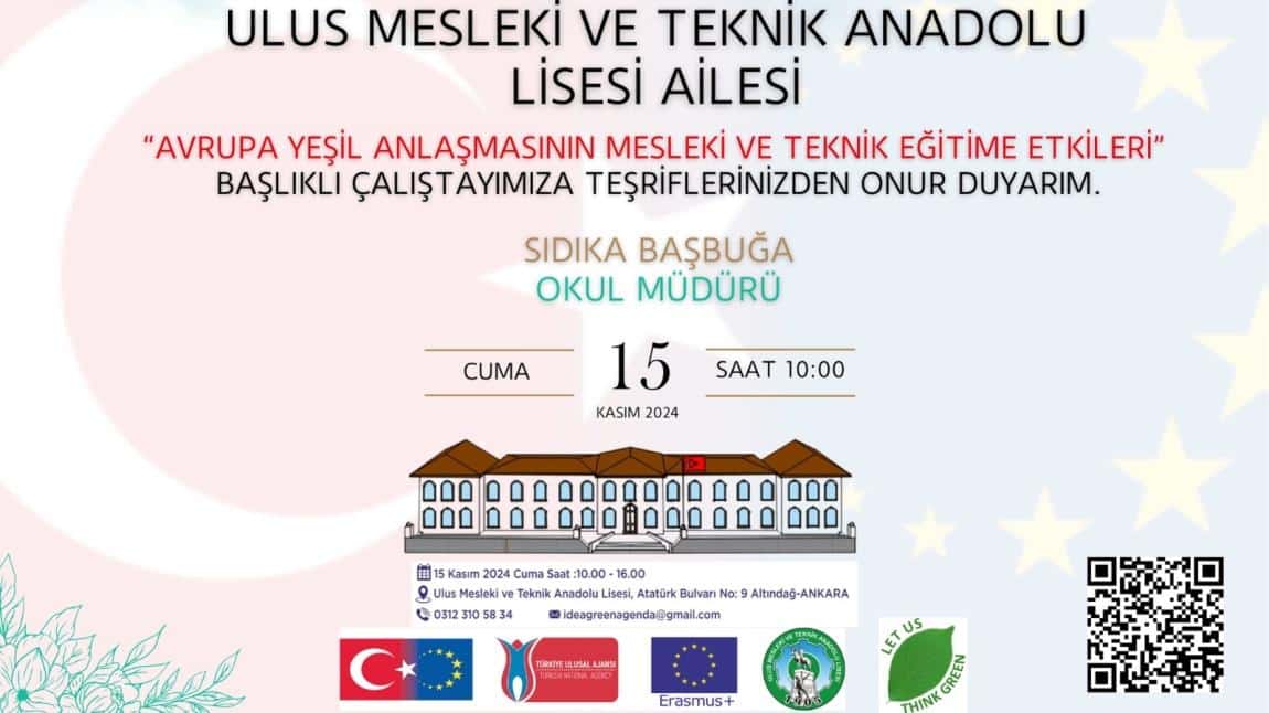 AVRUPA YEŞİL ANLAŞMASININ MESLEKİ VETEKNİK EĞİTİME ETKİLERİ